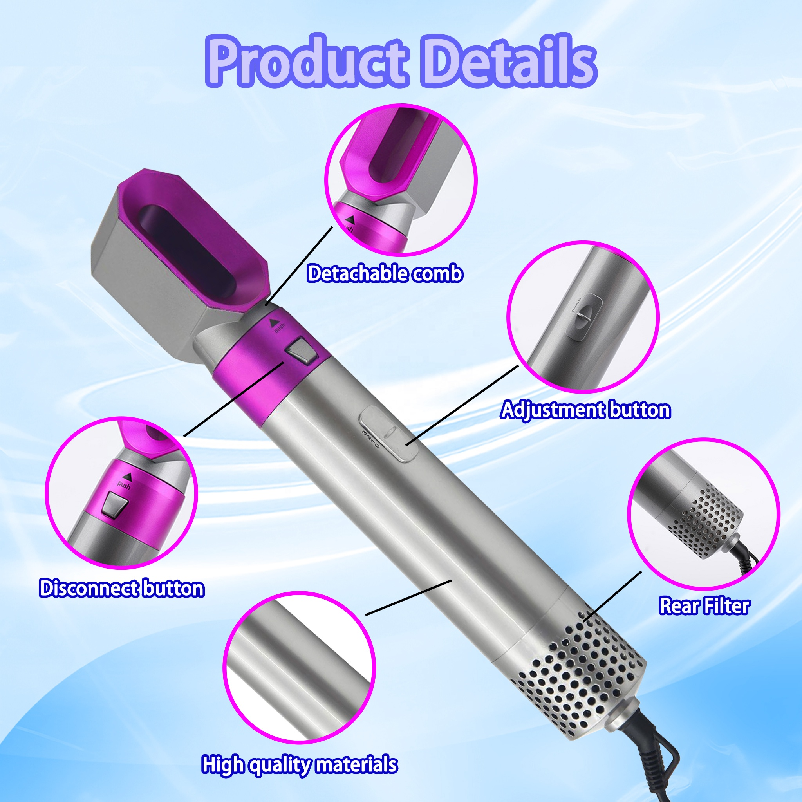Hot Air Brush (5-in-1)